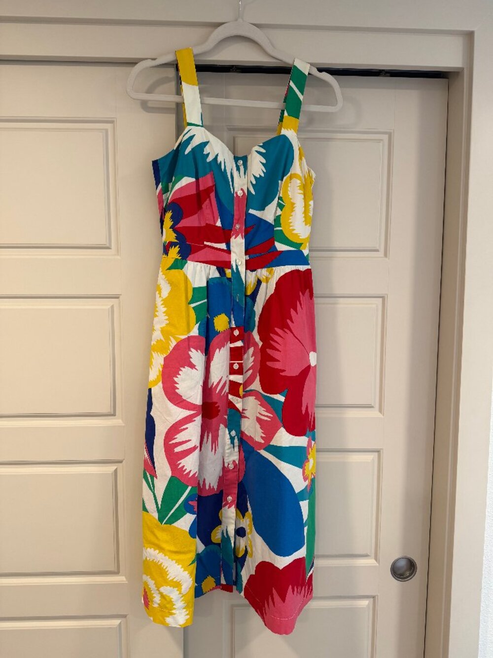 Boden Floral Midi Dress